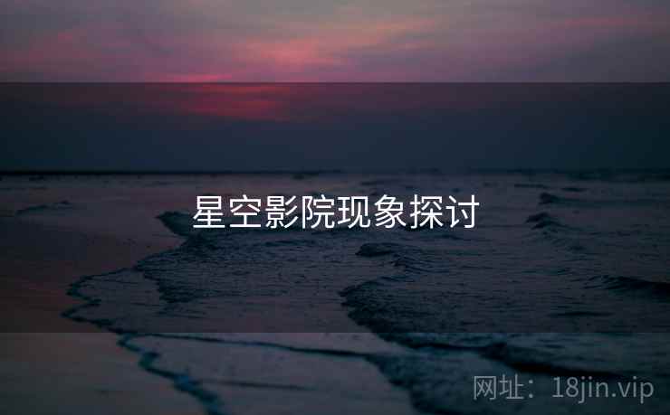星空影院现象探讨